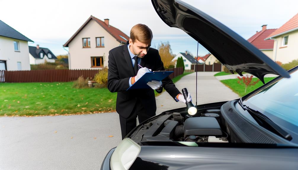 checking car background information