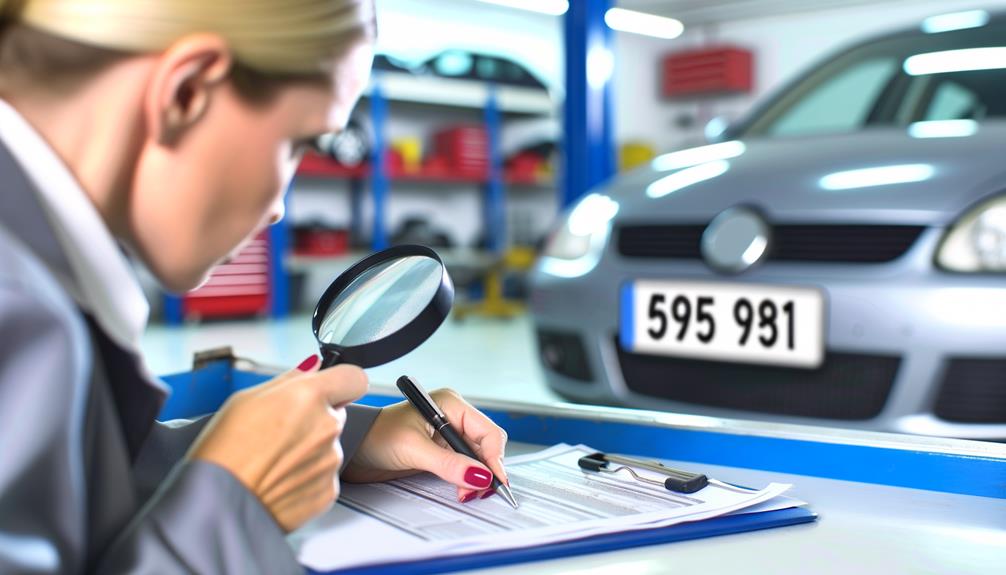 detecting vehicle identification issues