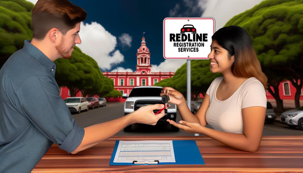 redline registration services usage